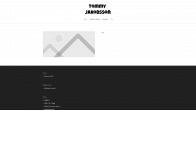 tommyjakobsson.se snapshot