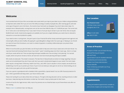 agordonlaw.com snapshot