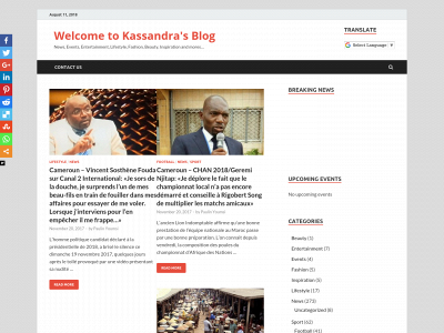 kassandrasblog.com snapshot