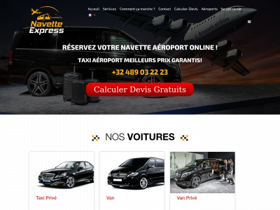 navetteexpress.be snapshot
