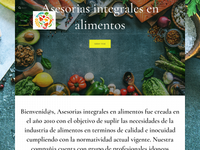 asesoriasenalimentos.com.co snapshot