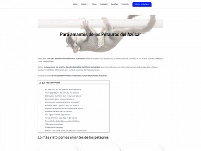 petauros.es snapshot