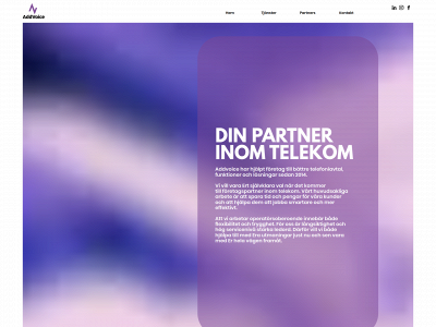 addvoice.se snapshot