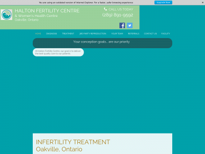 www.haltonfertility.com snapshot