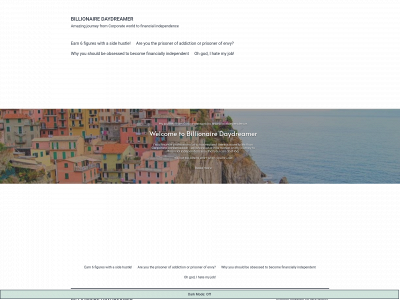 billionairedaydreamer.com snapshot