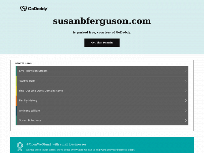 susanbferguson.com snapshot