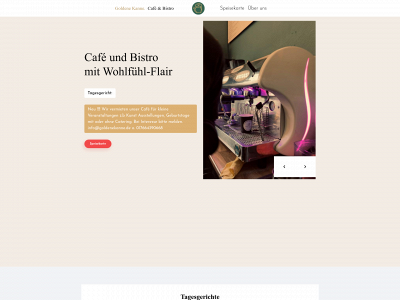 goldenekanne.de snapshot