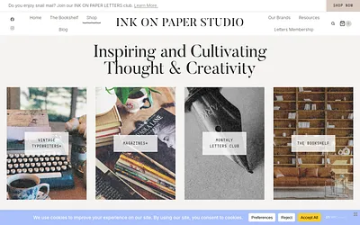 inkonpaperstudio.com snapshot