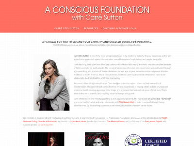 aconsciousfoundation.com snapshot
