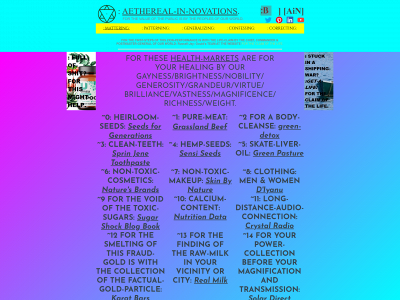 aetherealinnovations.com snapshot
