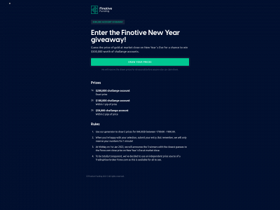 finotivefundinggiveaway.com snapshot