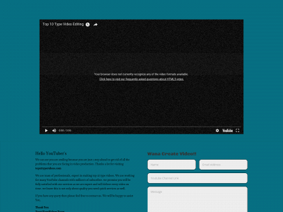 top10typevideos.com snapshot