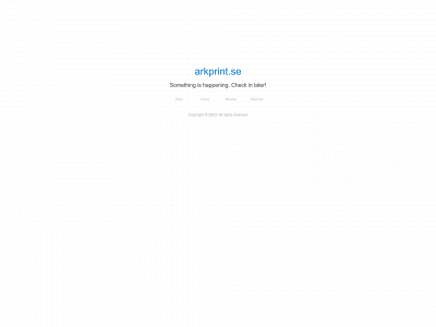 arkprint.se snapshot