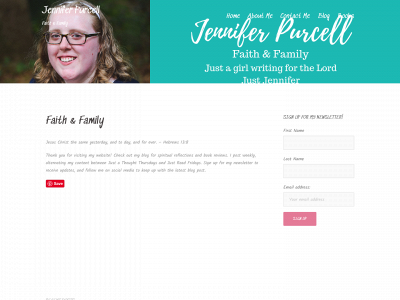 justjenniferpurcell.com snapshot