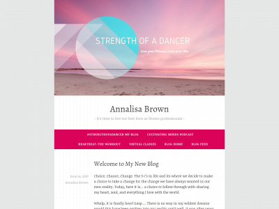 strengthofadancer.com snapshot