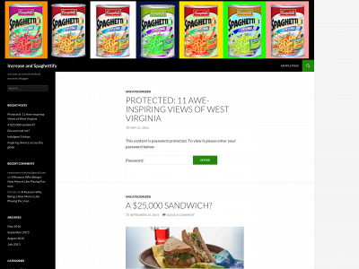 increaseandspaghettify.com snapshot
