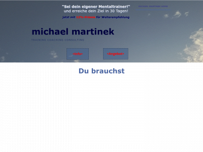 michaelmartinek.at snapshot