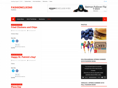 fashionclix360.com snapshot