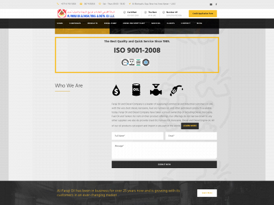 alfarajioil.com snapshot