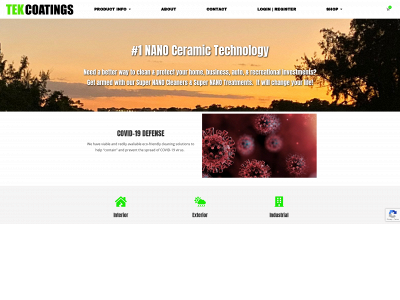 tekcoatings.com snapshot
