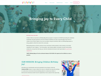 celebraterva.org snapshot