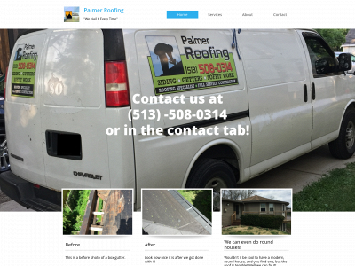 palmerroofing.org snapshot