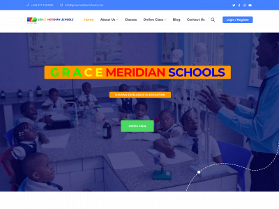 gracemeridianschools.com snapshot