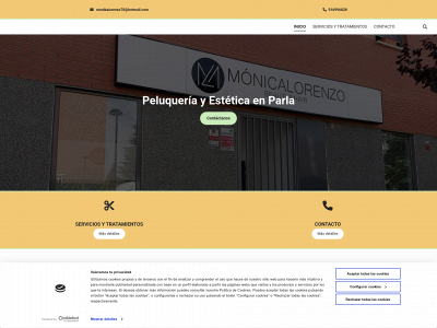 monicalorenzobeautyandhair.com snapshot