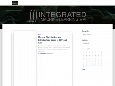 integratedmlai.com snapshot