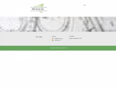 msk-service.dk snapshot