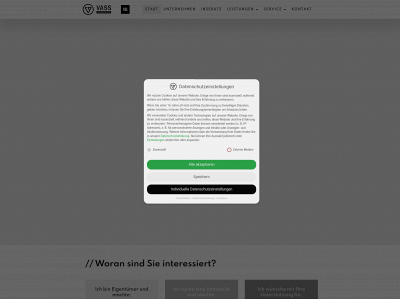 vassimmobilien.de snapshot