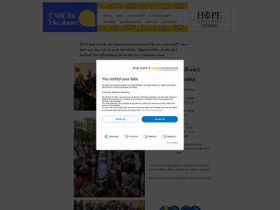 kaffeforukrainare.se snapshot