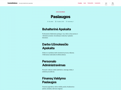 saskaitininkas.com snapshot