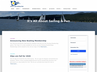 sailcarter.org snapshot