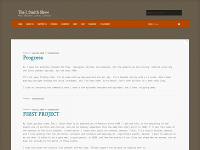 thejsmithshow.com snapshot