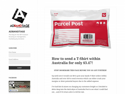 adbandtage.com snapshot