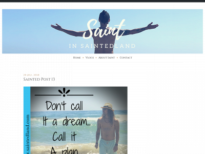 saintedland.com snapshot