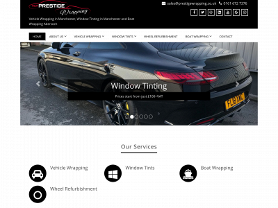 prestigewrapping.co.uk snapshot