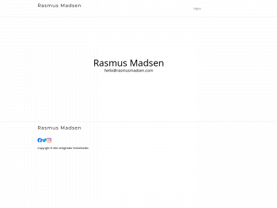 rasmusmadsen.com snapshot