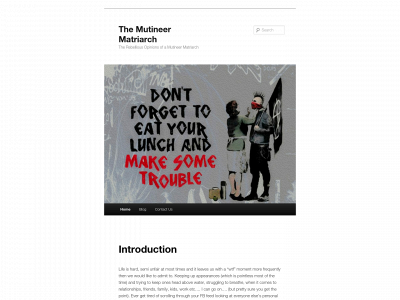 themutineermatriach.com snapshot