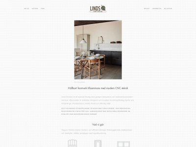 lindssnickeri.com snapshot