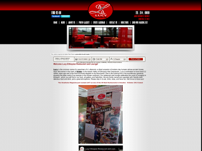 lucyhouston.com snapshot