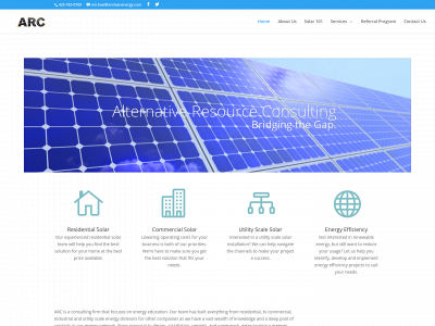 arcleanenergy.com snapshot