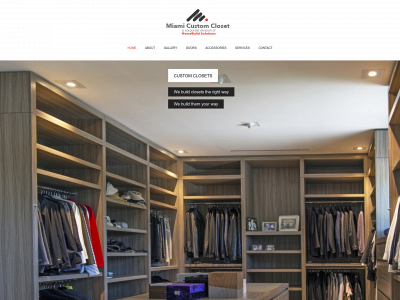 miamicustomcloset.com snapshot