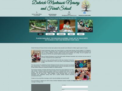 dulwichmontessori.co.uk snapshot