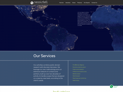 nexointell.com snapshot