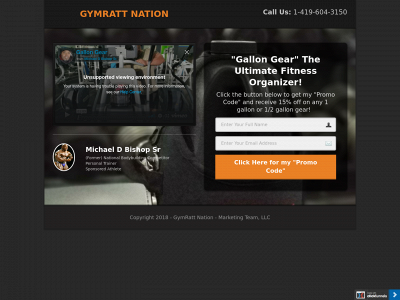 gymrattnation.com snapshot