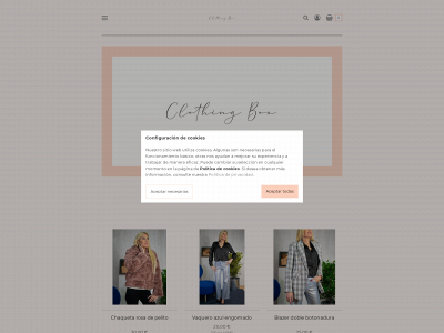 clothingbox.es snapshot