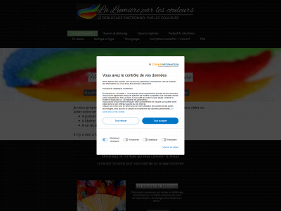 la-lumiere-par-les-couleurs.com snapshot