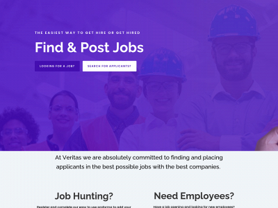 veritas-staffing-solutions.com snapshot